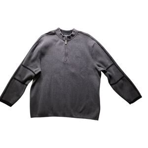 Stormtech classic outdoor outfitters 1/4 zip pullover men’s L dark gray